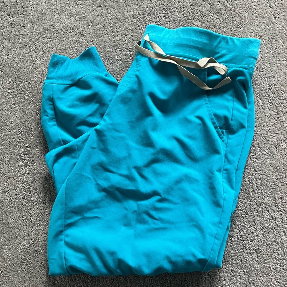 Figs X-Large petite. Teal Zamora jogger